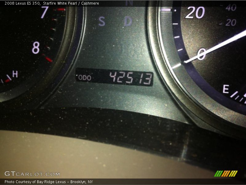 Starfire White Pearl / Cashmere 2008 Lexus ES 350