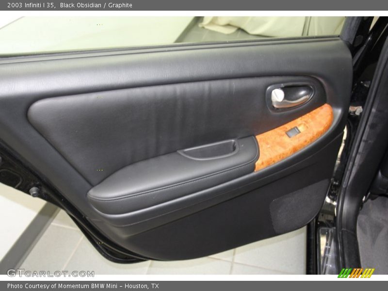 Black Obsidian / Graphite 2003 Infiniti I 35