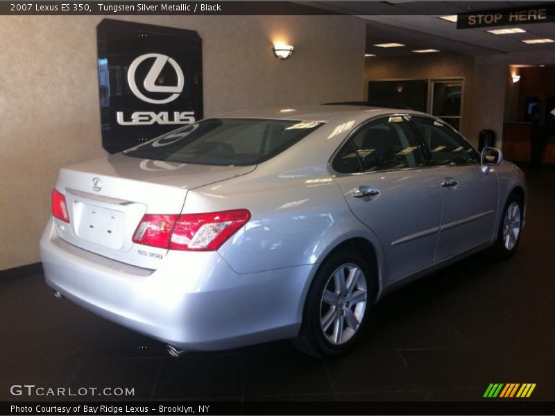 Tungsten Silver Metallic / Black 2007 Lexus ES 350