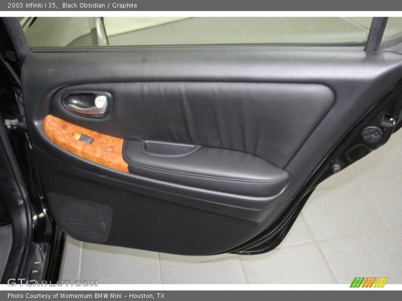 Black Obsidian / Graphite 2003 Infiniti I 35