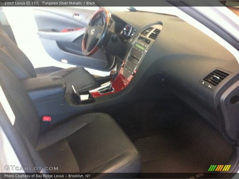 Tungsten Silver Metallic / Black 2007 Lexus ES 350