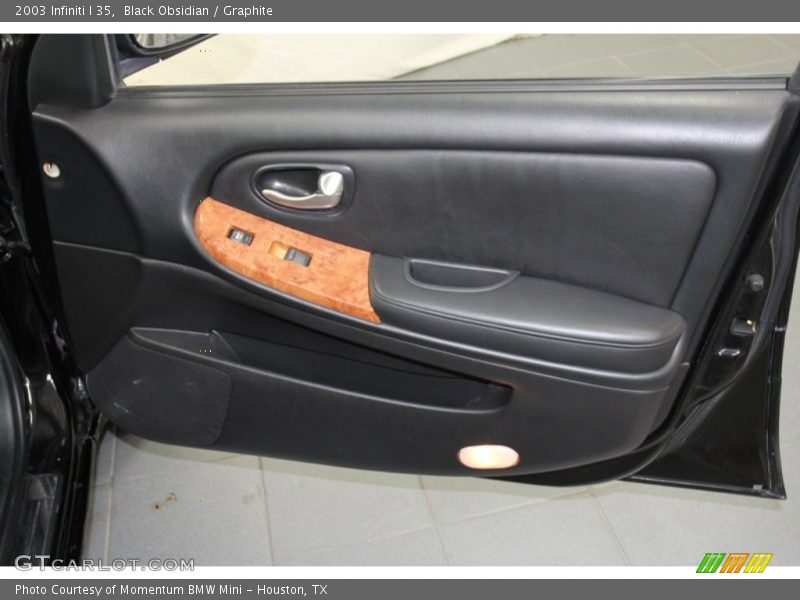 Black Obsidian / Graphite 2003 Infiniti I 35