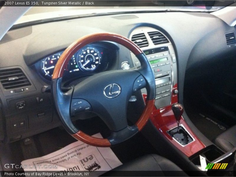Tungsten Silver Metallic / Black 2007 Lexus ES 350