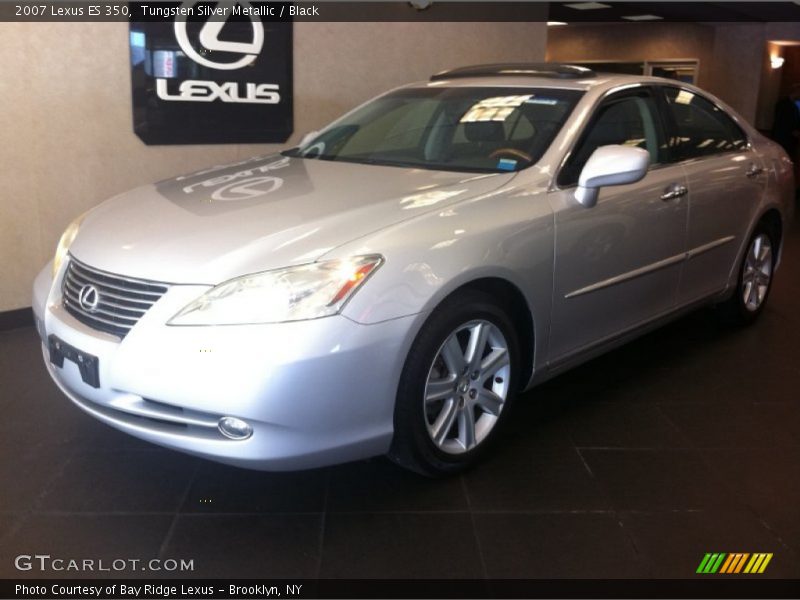 Tungsten Silver Metallic / Black 2007 Lexus ES 350