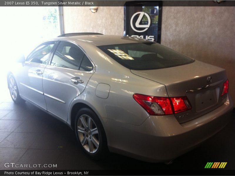 Tungsten Silver Metallic / Black 2007 Lexus ES 350