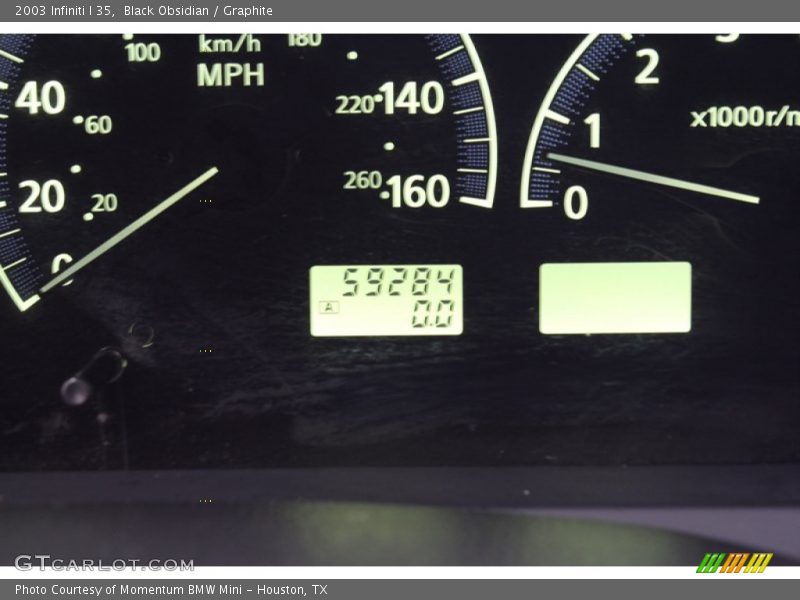 Black Obsidian / Graphite 2003 Infiniti I 35