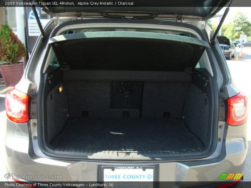 Alpine Grey Metallic / Charcoal 2009 Volkswagen Tiguan SEL 4Motion