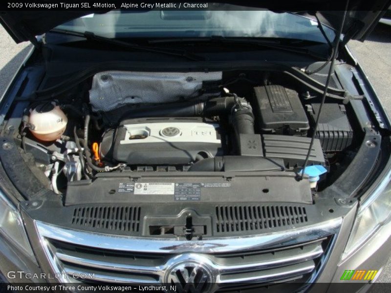 Alpine Grey Metallic / Charcoal 2009 Volkswagen Tiguan SEL 4Motion