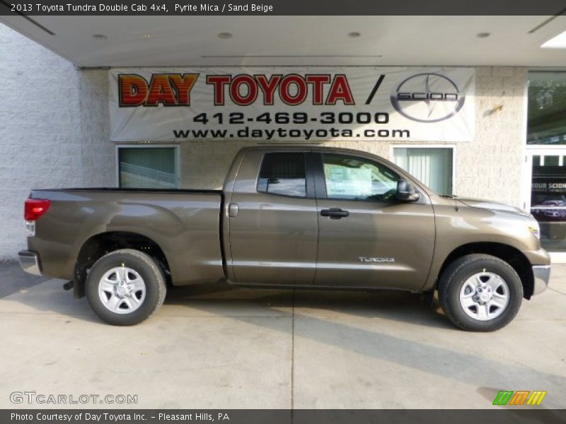 Pyrite Mica / Sand Beige 2013 Toyota Tundra Double Cab 4x4
