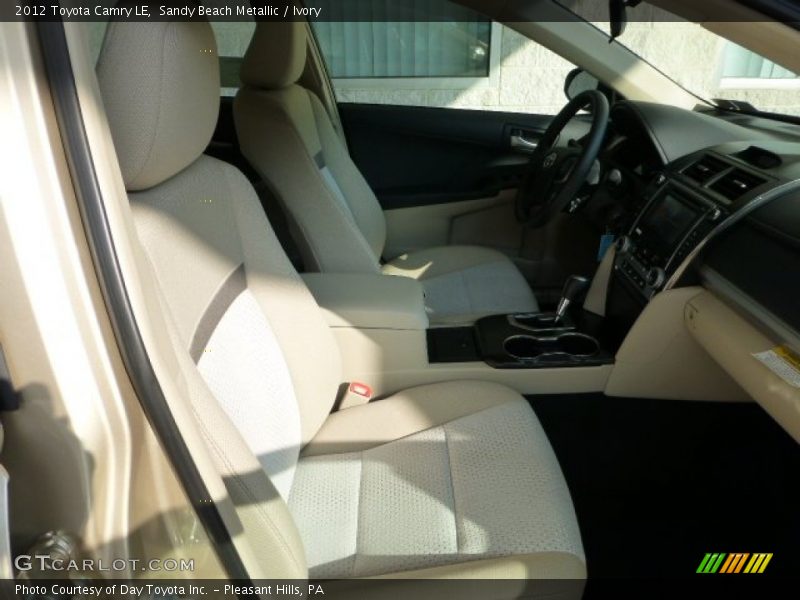 Sandy Beach Metallic / Ivory 2012 Toyota Camry LE