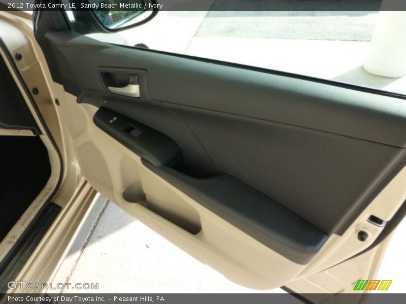 Sandy Beach Metallic / Ivory 2012 Toyota Camry LE