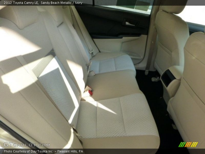 Sandy Beach Metallic / Ivory 2012 Toyota Camry LE