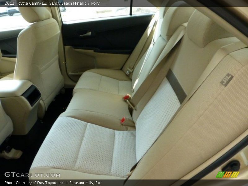 Sandy Beach Metallic / Ivory 2012 Toyota Camry LE