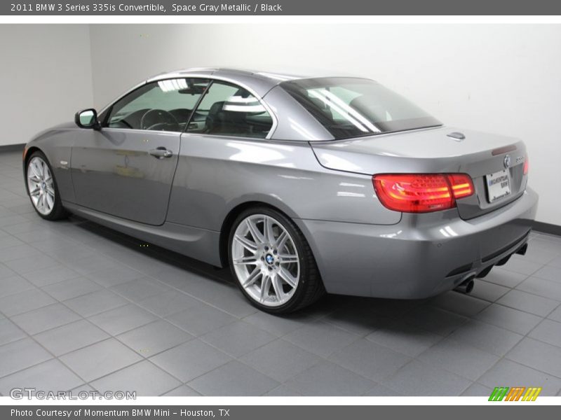 Space Gray Metallic / Black 2011 BMW 3 Series 335is Convertible