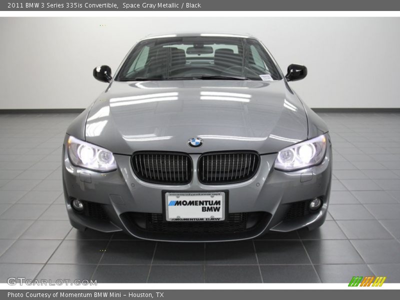 Space Gray Metallic / Black 2011 BMW 3 Series 335is Convertible