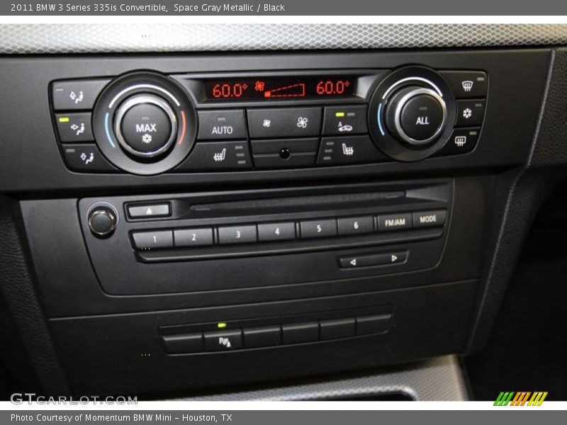 Space Gray Metallic / Black 2011 BMW 3 Series 335is Convertible
