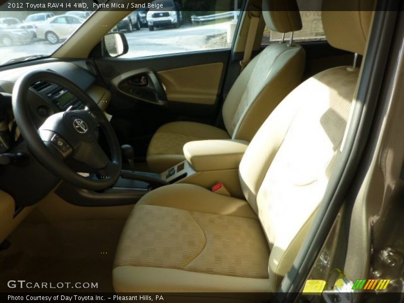 Pyrite Mica / Sand Beige 2012 Toyota RAV4 I4 4WD