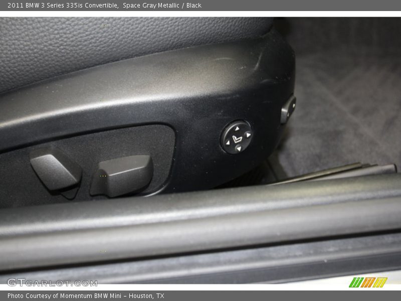 Space Gray Metallic / Black 2011 BMW 3 Series 335is Convertible