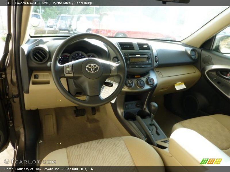 Pyrite Mica / Sand Beige 2012 Toyota RAV4 I4 4WD