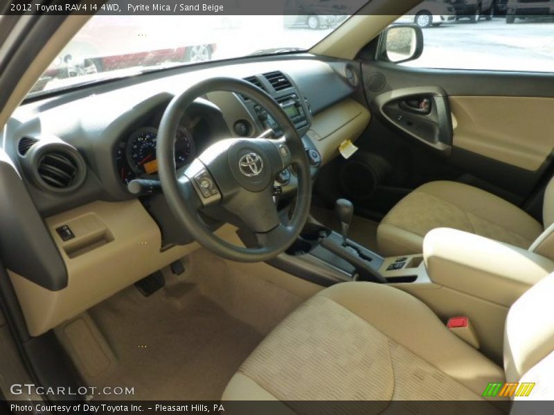 Pyrite Mica / Sand Beige 2012 Toyota RAV4 I4 4WD