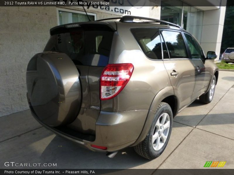 Pyrite Mica / Sand Beige 2012 Toyota RAV4 V6 Limited 4WD