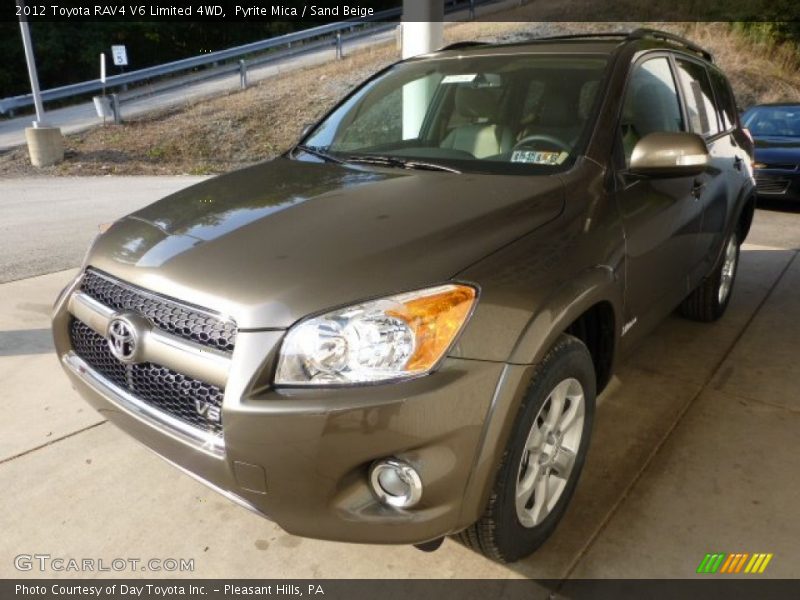 Pyrite Mica / Sand Beige 2012 Toyota RAV4 V6 Limited 4WD
