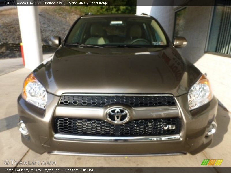 Pyrite Mica / Sand Beige 2012 Toyota RAV4 V6 Limited 4WD