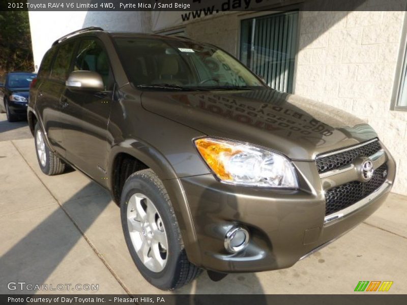Pyrite Mica / Sand Beige 2012 Toyota RAV4 V6 Limited 4WD