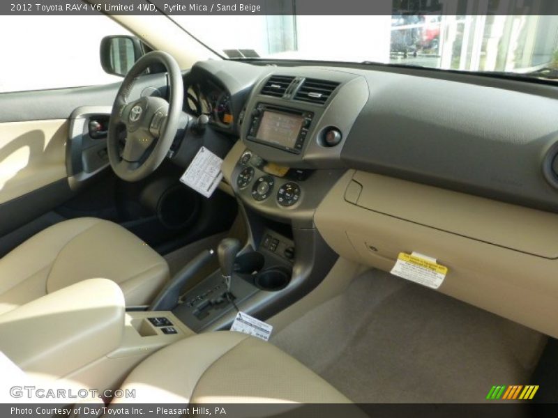 Pyrite Mica / Sand Beige 2012 Toyota RAV4 V6 Limited 4WD