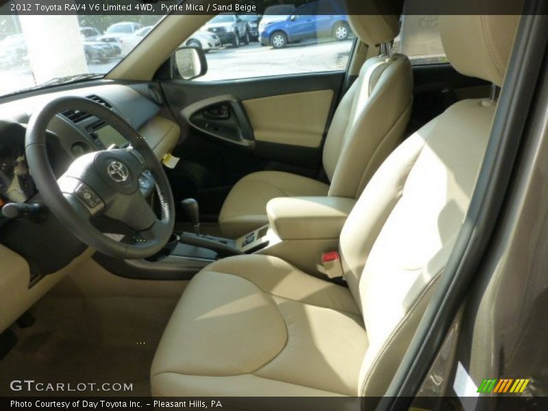 Pyrite Mica / Sand Beige 2012 Toyota RAV4 V6 Limited 4WD