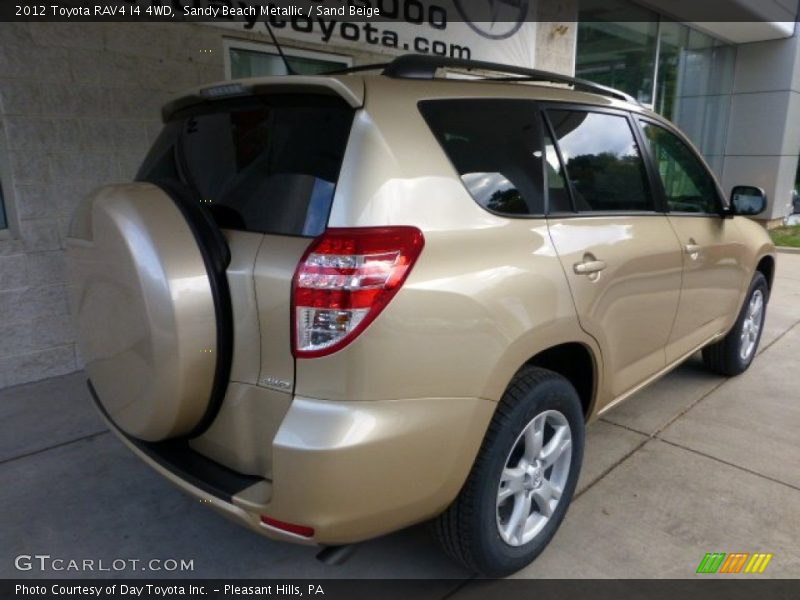 Sandy Beach Metallic / Sand Beige 2012 Toyota RAV4 I4 4WD