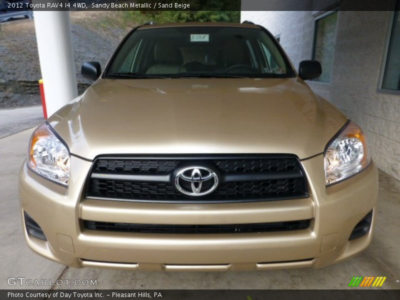 Sandy Beach Metallic / Sand Beige 2012 Toyota RAV4 I4 4WD