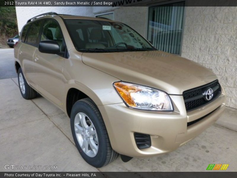 Sandy Beach Metallic / Sand Beige 2012 Toyota RAV4 I4 4WD