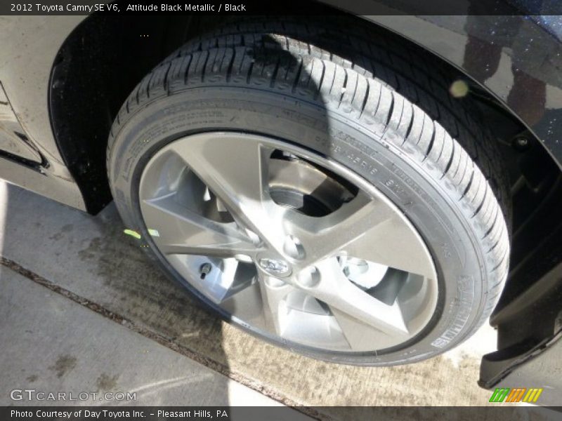 Attitude Black Metallic / Black 2012 Toyota Camry SE V6
