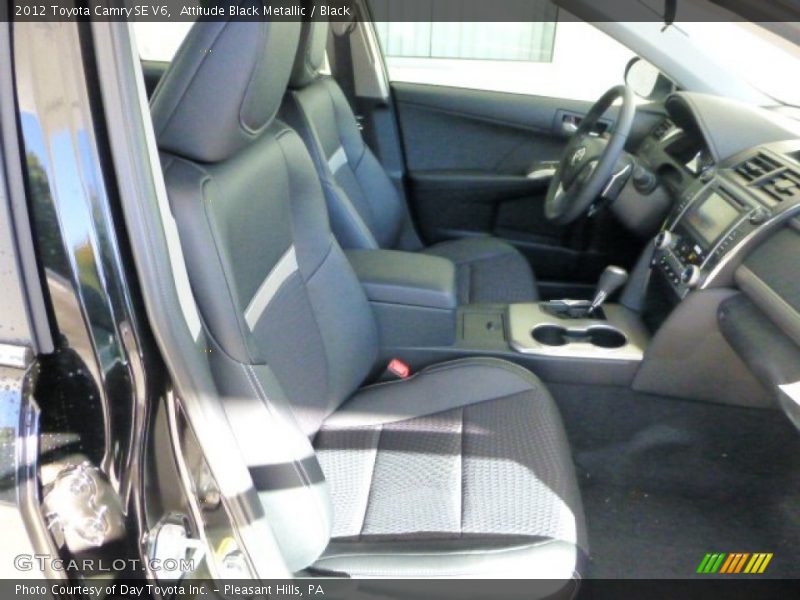 Attitude Black Metallic / Black 2012 Toyota Camry SE V6