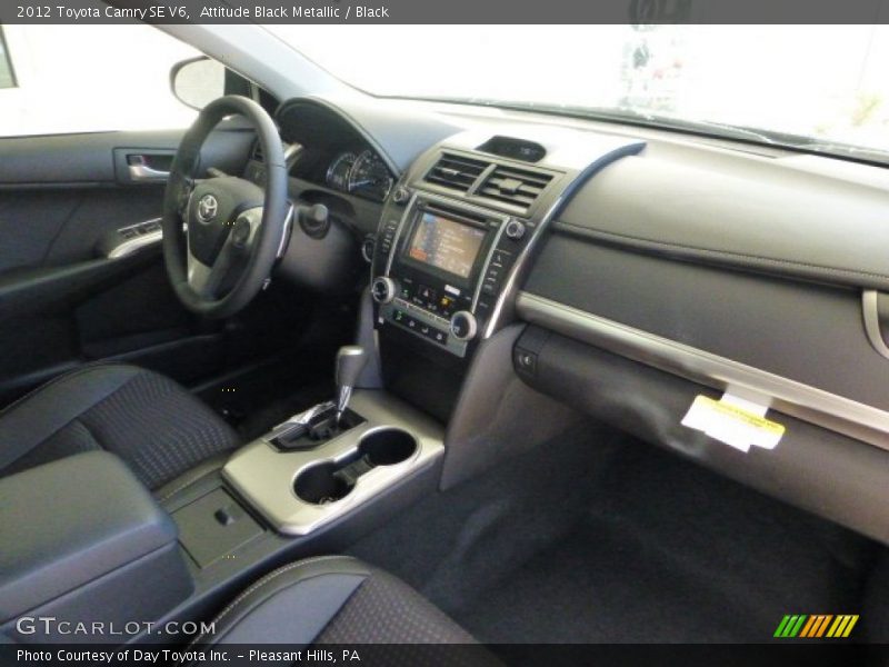 Attitude Black Metallic / Black 2012 Toyota Camry SE V6