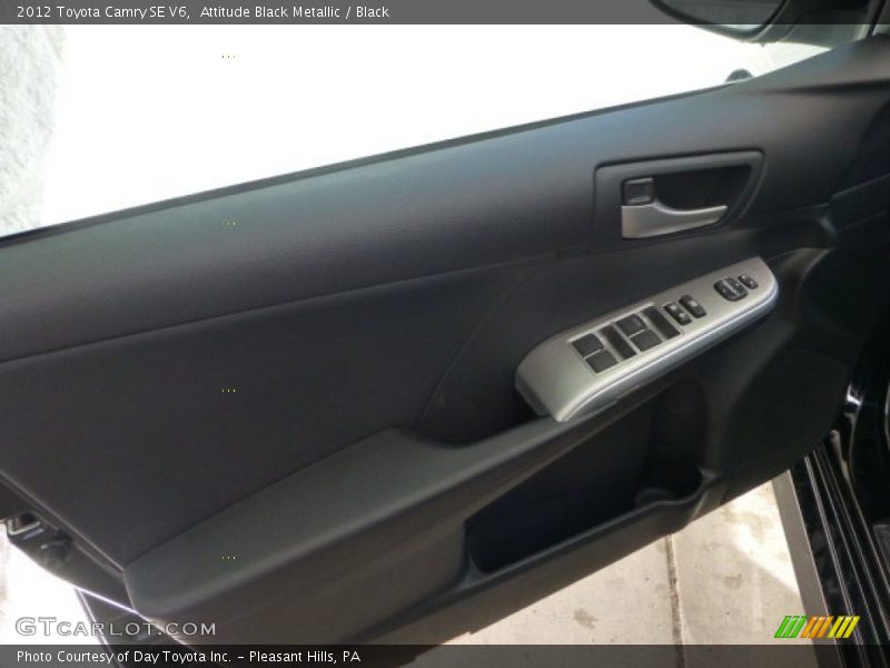 Attitude Black Metallic / Black 2012 Toyota Camry SE V6