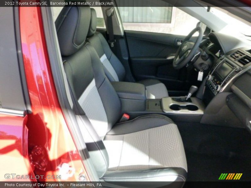 Barcelona Red Metallic / Black/Ash 2012 Toyota Camry SE