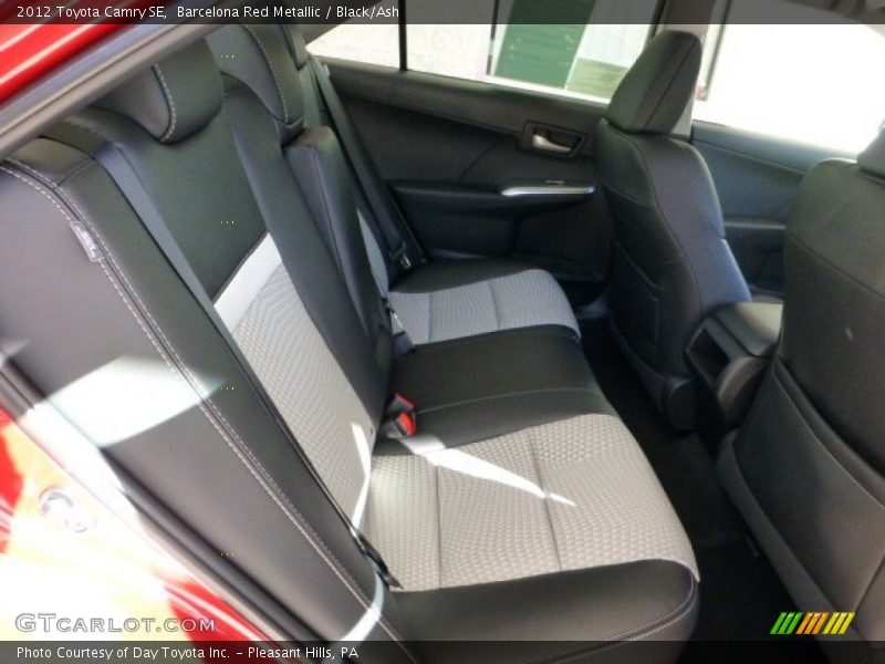 Barcelona Red Metallic / Black/Ash 2012 Toyota Camry SE