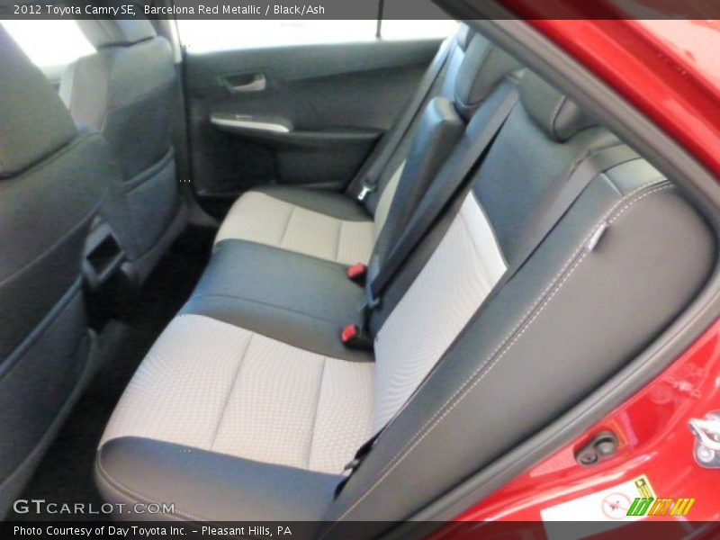 Barcelona Red Metallic / Black/Ash 2012 Toyota Camry SE
