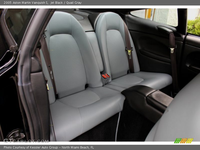  2005 Vanquish S Quail Gray Interior