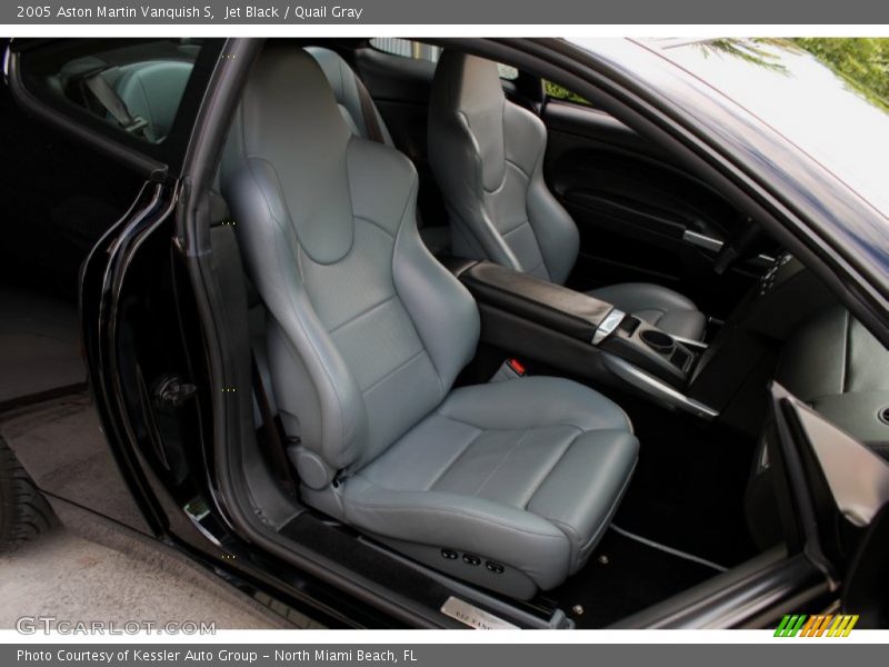  2005 Vanquish S Quail Gray Interior