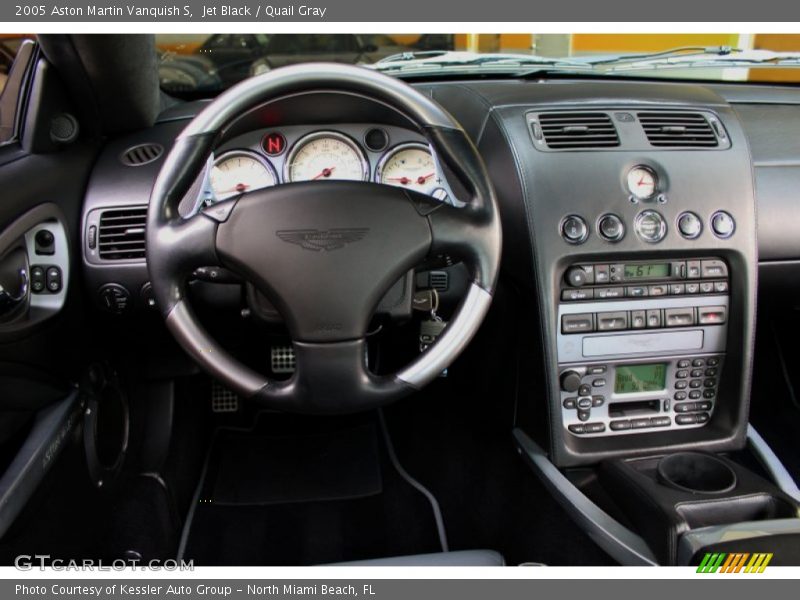 Dashboard of 2005 Vanquish S
