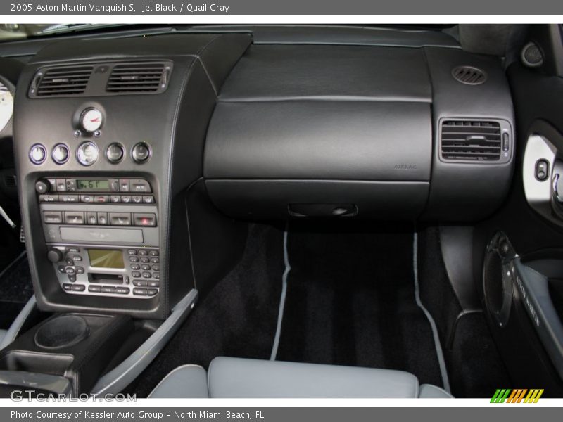 Dashboard of 2005 Vanquish S
