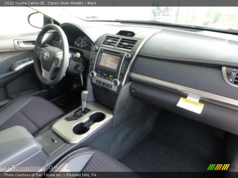 Classic Silver Metallic / Black 2012 Toyota Camry SE