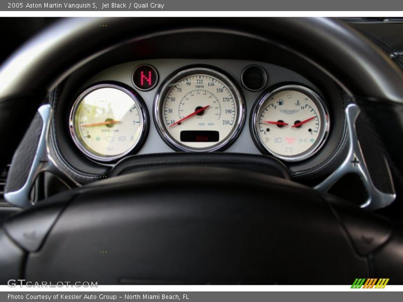  2005 Vanquish S S Gauges