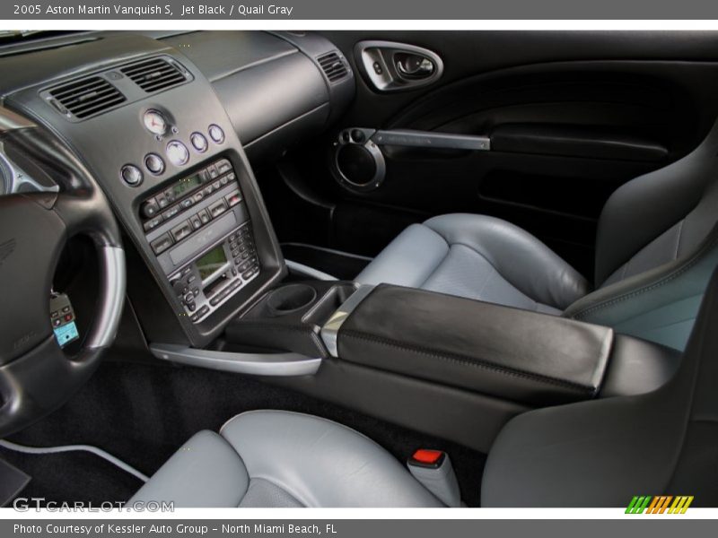  2005 Vanquish S Quail Gray Interior