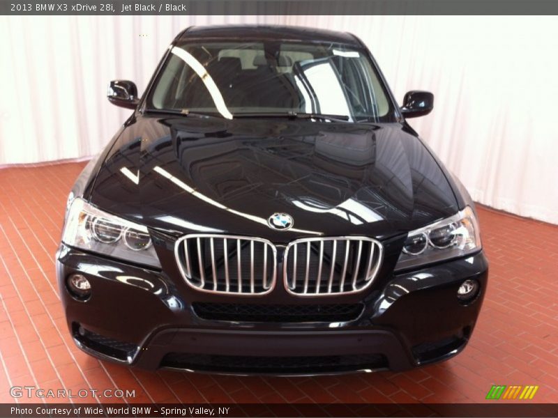 Jet Black / Black 2013 BMW X3 xDrive 28i