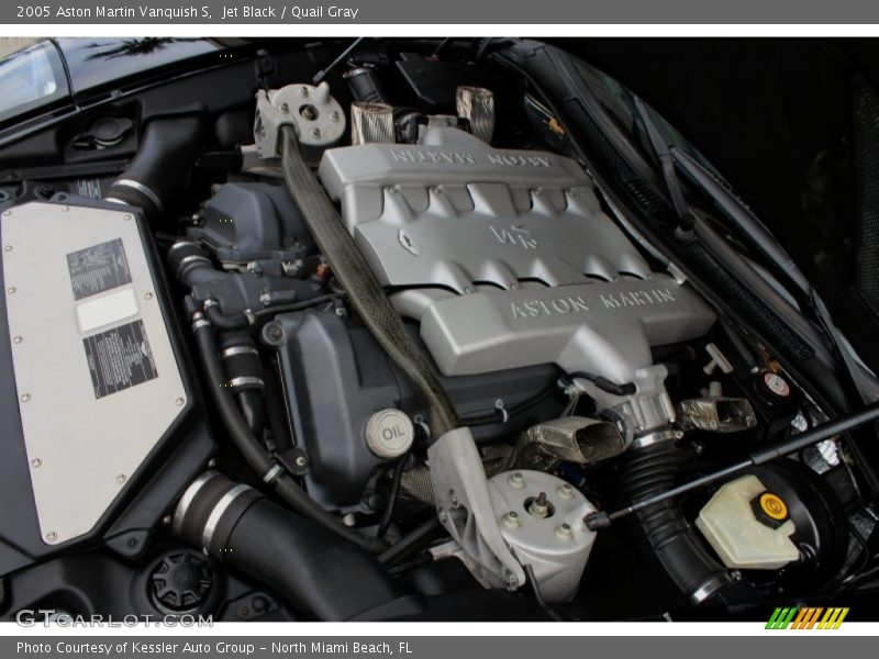 2005 Vanquish S Engine - 6.0 Liter DOHC 48-Valve V12