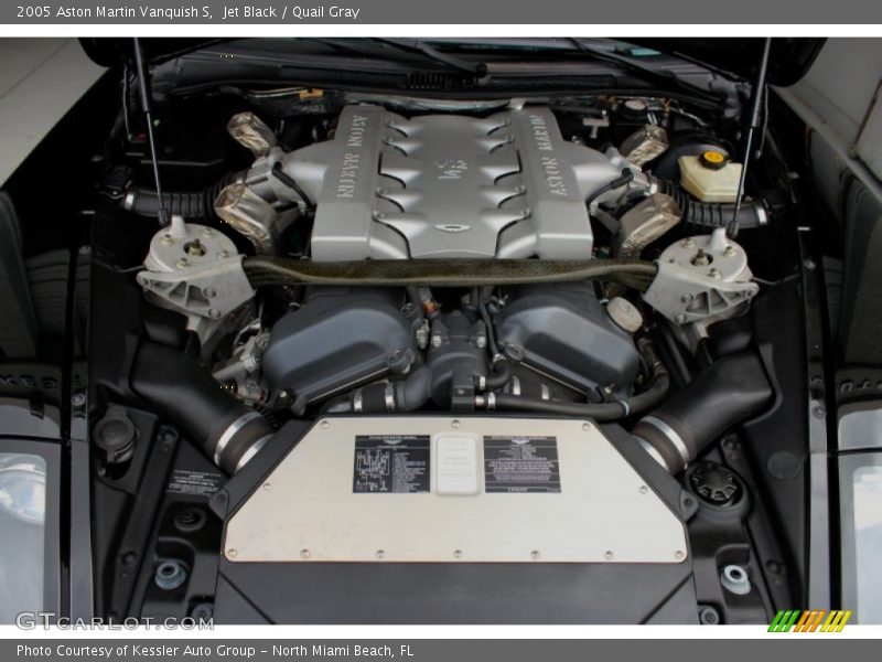  2005 Vanquish S Engine - 6.0 Liter DOHC 48-Valve V12